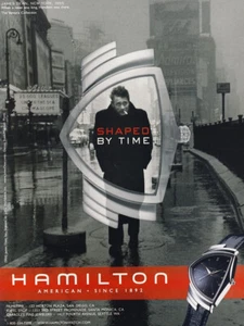 HAMILTON WATCH magazine promo ad #06 "NOT A WATCH" 2001 JAMES DEAN - Picture 1 of 4