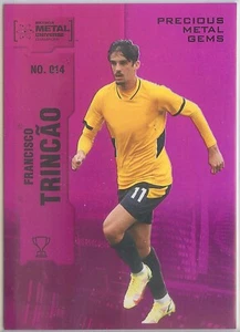 2022 Skybox Metal Universe Champions Francisco Trincao Pink PMG #'d 63/75 RARE - Picture 1 of 2
