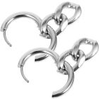  Chain Link Drop Earrings for Girls Paperclip Hoop Women Lovers Chained
