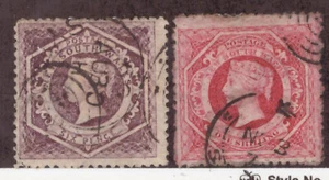 Australian States New South Wales Scott# 40 + 42 used - Picture 1 of 1