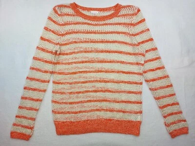 Xhilaration Suéter Tejido Abierto Mujer Grande Top Pullover Sudadera Salmón Beige Foto 1 de 4