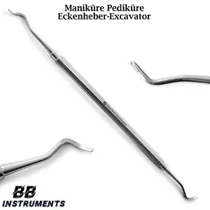 Eckenheber Maniküre Pediküre Podologie Profi Instrumente Nagelheber Exkavator - Bild 1 von 4