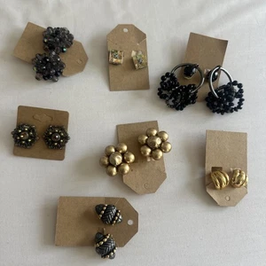 Ohrclips Vintage 8er Set - Bild 1 von 9