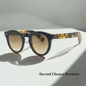 Cutler and Gross 0734 CBGAM Oversized Round-Sunglasses-Handmade in Italy-Unworn - Picture 1 of 10