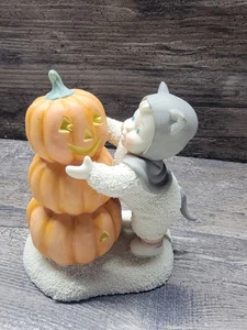 Dept 56 Snowbabies "Oh Pumpkinhead" Let's Pretend Collection EUC  - Bild 1 von 5