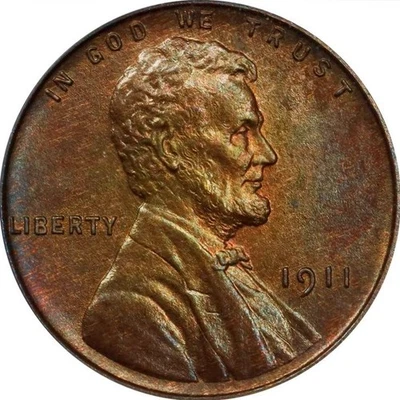 1911 PR65 PCGS $2,009 APR Esta losa! ¡1.733 acuñado! LLAVE de centavo Lincoln a prueba mate Foto 1 de 4