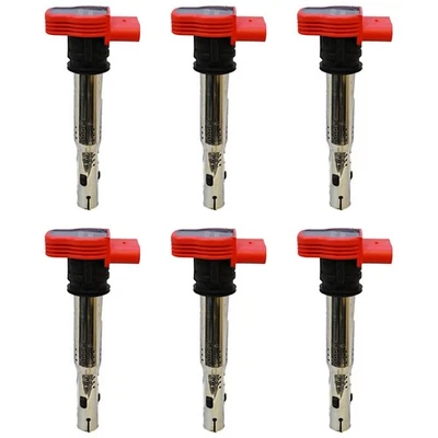SET-NP6739302-6 Juego de 6 bobinas de encendido Denso para VW cupé sedán Audi Q7 Cayenne Foto 1 de 3