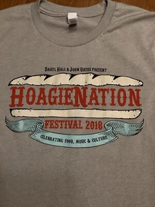 HoagieNation Festival 2018 Shirt Size S Hall & Oates Fitz And The Tantrums - Picture 1 of 4