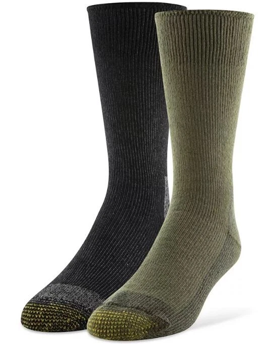 Meias masculinas GOLDTOE® 2 pares Lodge Collection - Imagem 1 de 1