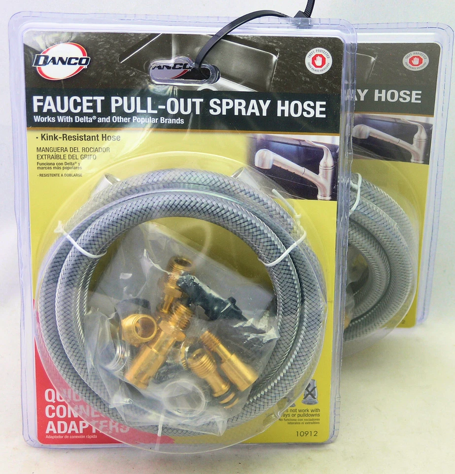 Danco 9D00010912 Vinyl Delta and Moen Faucet Pull-Out Spray Hose 57 in.