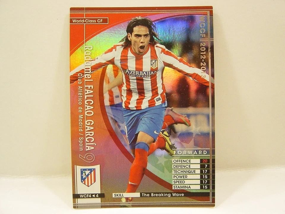 Panini WCCF 2012-13 WCF Radamel Falcao Garcia 1986 Columbia　No.9 ATM World‐Class - Image 1 of 4
