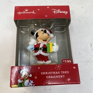 Walt Disney's Mickey Mouse as Santa Claus Hallmark Ornament 2015 New In Box - Picture 1 of 6