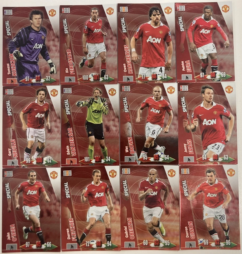 ADRENALYN MANCHESTER UNITED 2011 SPECIAL CARDS PANINI - Imagen 1 de 1