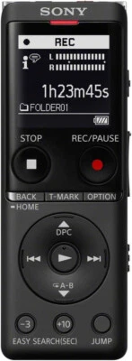 SONY ICD-UX570F Digital Voice Recorder ICD-UX570 FM Radio - Image 1 of 4