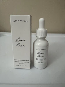 Earth Harbor LUNA RAIN Phyto-Resurfacing Night Serum, 1oz/30mL Full Size NEW - Picture 1 of 5