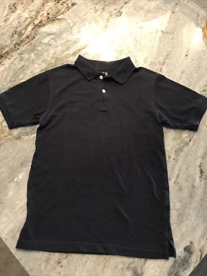 Camisa Polo Niños L IZOD Manga Corta Azul Marino Cuello Uniforme Mezcla Algodón Foto 1 de 4