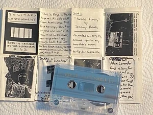 V/A - Solitary Confinement cassette Austin Texas experimental Lo-Fi TESTED - Imagen 1 de 2