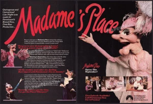 MADAME'S PLACE__Original 1982 Trade Print AD / TV series promo__Wayland Flowers - Picture 1 of 3