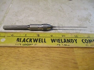 STARRETT 162D Pin Vise, .115-.187 In,Nickel Plated USA Machinist Tool - Picture 1 of 2