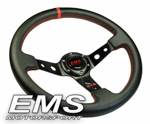 Volante EMS Motorsport volante deportivo volante de rally 350 mm / 90 mm - Imagen 1 de 4