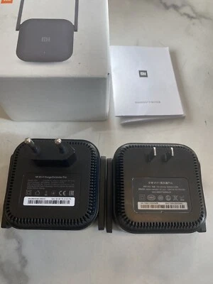 Xiao mi 2.4G Mi WiFi Repeater Pro HomeNetwork Range Extender 300Mbps Amplifier*2 - Image 1 of 2