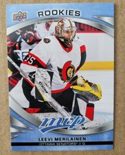 2023-24 Upper Deck MVP Leevi Merilainen short print RC Rookie base card #243 MT+