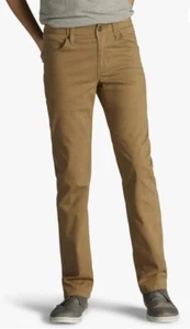 Lee Boys Athletic X-Treme Comfort Straight Leg Pants Khaki - Picture 1 of 3