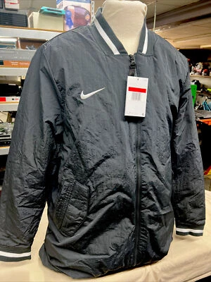 Casaco Nike masculino de beisebol estoque Dugout tamanho grande cinza DC8335-060 novo com etiquetas $150 - Imagem 1 de 4