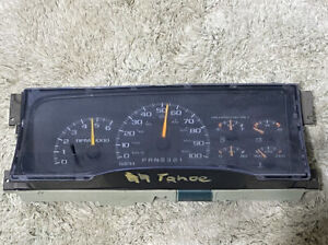 1995 1996 1997 1998 99 Speedometer  Yukon Tahoe Suburban K3500 K2500 K1500 C3500