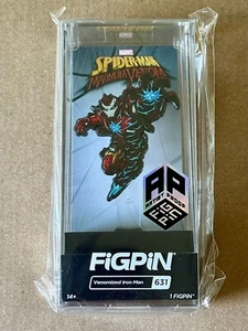 FiGPiN [Artist Proof AP Pin] Marvel Disney Venomized Iron Man #631 Spider-Man - Picture 1 of 1