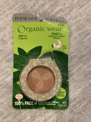 Physicians Formula Organic Wear Blush, # 2164 Rosy Organics - Image 1 of 4