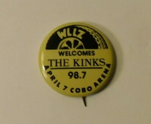 WLLZ Welcomes The Kinks pin Cobo Arena  - Picture 1 of 2