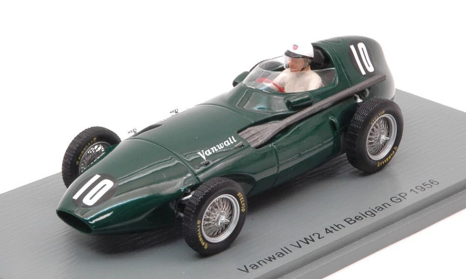 Modellino auto formula 1 F1 scala 1:43 Spark Model VANWALL VW2 SCHELL modellismo - Immagine 1 di 1