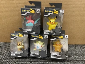 Pokemon Select Metallic PIKACHU PORYGON TOGEPI EEVEE Brand New - Picture 1 of 6