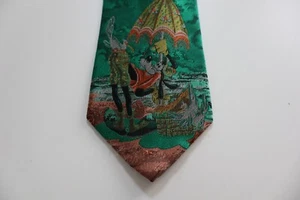 Walt Disney Iside 100% Silk Tie Necktie Made IN Italy Classic - Picture 1 of 5