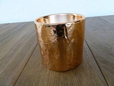 Kaheku Keramikübertopf KÜBEL CALVIS, Kupfer Blumenübertopf Steckgefäß - Bild 1 von 2