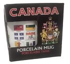 VTG Canada Mug Coffee Tea Snowcap Trading Co Provinces & Territories Coat Of Arm