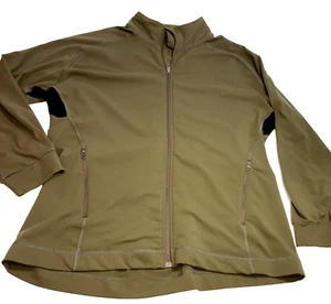 Lululemon Men’s Active Full-Zip Jacket Army Green Sz L/xl ? See Measurements - Picture 1 of 11