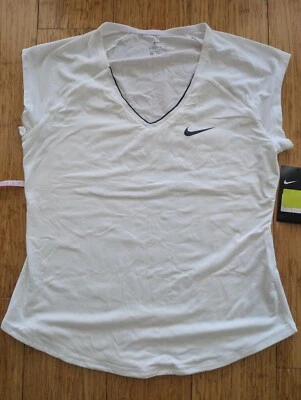 Nike Dri-Fit Tennis T-shirt Woman's Size M - image 1 of 4