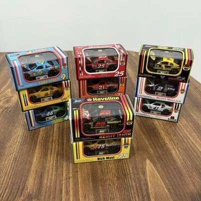 Mixed Lot Of 11 Revell Collection NASCAR Die Cast 1/64 Scale Models With COA NIB - Image 1 of 4