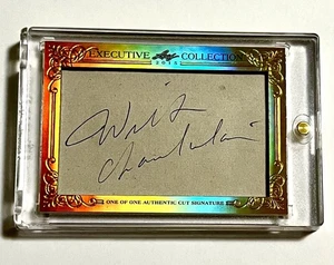 2015 Leaf Wilt Chamberlain 1/1 Autograph Executive set Signature Auto Signed - Picture 1 of 3