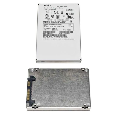 HGST 200GB 2.5" 6G SAS SSD HUSML4020ASS600 0B26591 512 Bytes Server Storage - Bild 1 von 4