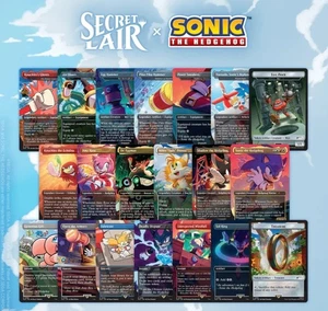 🔥 Secret Lair x Sonic - Foil & Non-Foil Singles - MTG - Karte aussuchen - Bild 1 von 45
