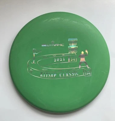 Dynamic Discs Warden Putter Green With Silver Foil 173 Grams - Image 1 of 4