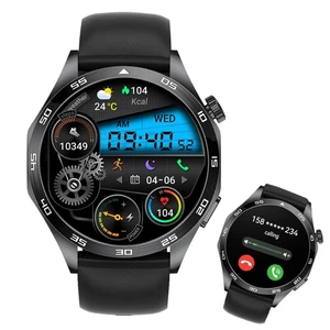 Montre Connectée 1.6" Réponse / Faire Appel Étanche Sport GPS Fitness Tracker Watch - Photo 1 sur 13
