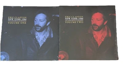 Eric Clapton - The Classic Broadcast New York 1986 Vinyl Records Vol. 1 & 2 New - Image 1 of 4
