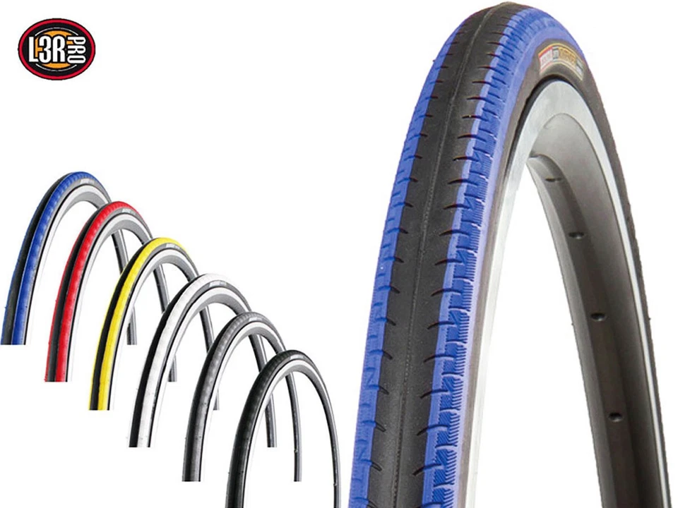 Kenda Kontender K-196 Rennradreifen – 23-622 (700x23C) Draht Schwarz-Blau - Bild 1 von 1