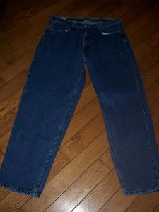 LEVI'S 560 COMFORT FIT DENIM JEANS 38 W 32 L  DARK INDIGO BLUE - Picture 1 of 4