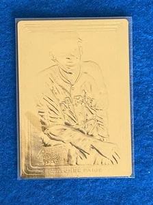 1993 Action Packed ASG Satchell Paige24 Karat Gold 849/1000 - Picture 1 of 1