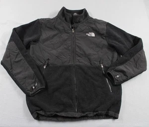 North Face Jacket Boys XL Black Fleece Full Zip Windbreaker Outdoors Youth 18/20 - Picture 1 of 11